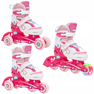 Rolki Raven Lia Pink r. 30-33